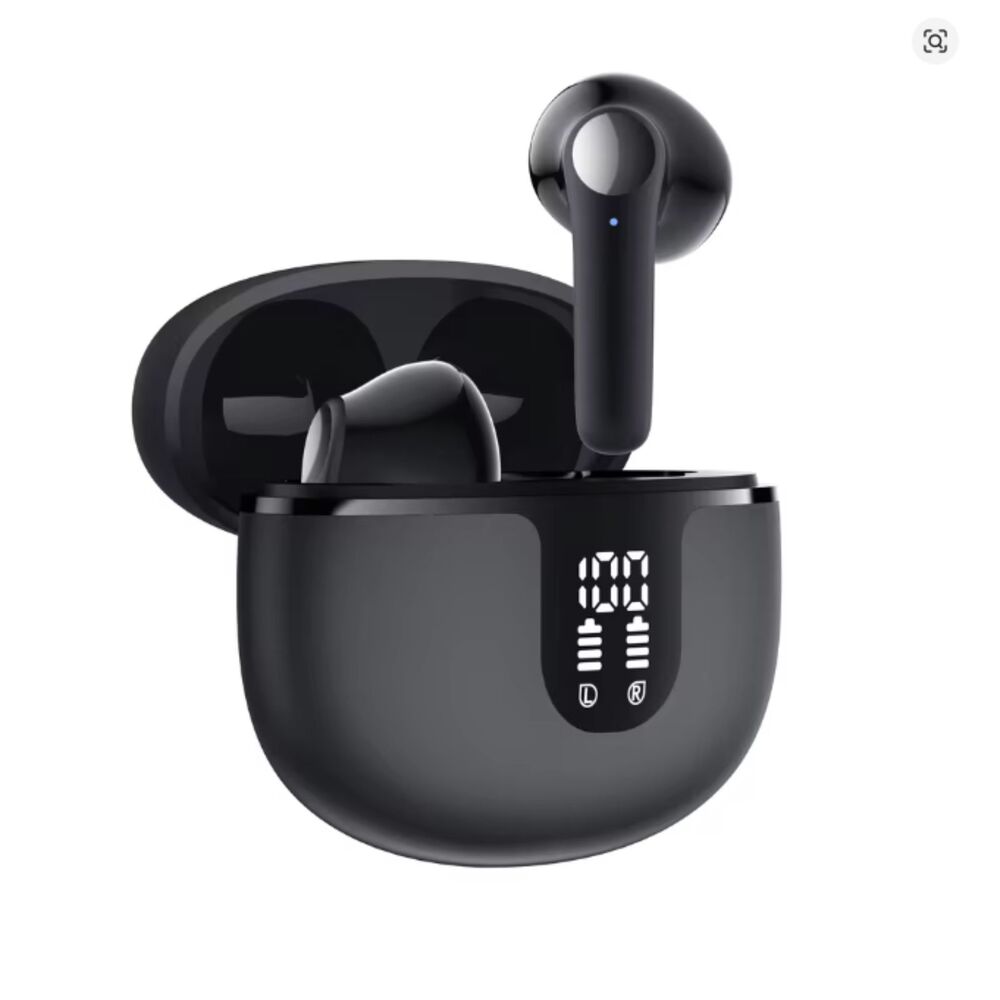 TWS Bluetooth Earphones S61 Touch Control Digital Display With Charging Case